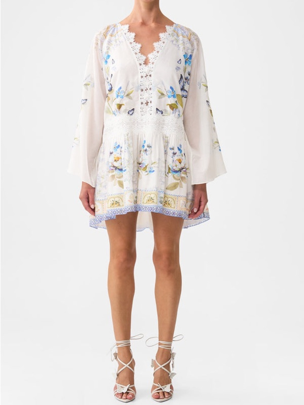 Relaxed Short Dress With Dropped Waist NWT $794MSRP Small